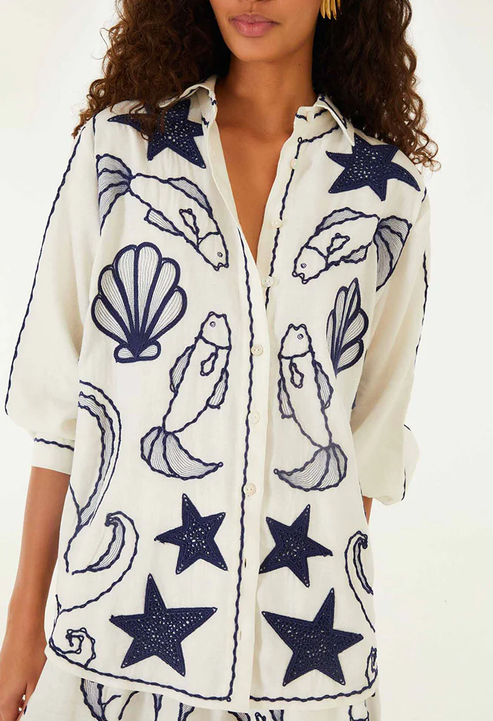 Fresh Fish Shirt - Off-White - Image 6