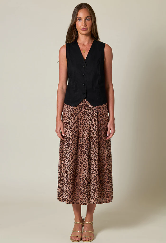 Georgia Skirt - Leopard - Image 6