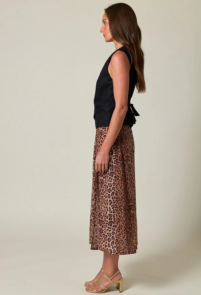Georgia Skirt - Leopard - Image 7