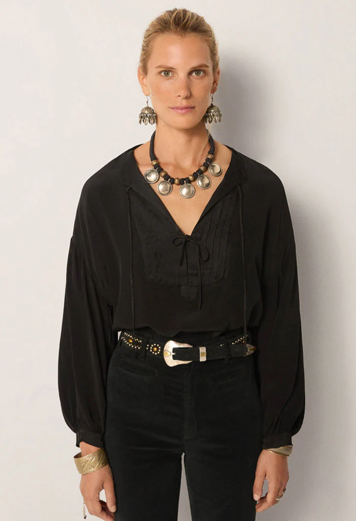 Giovanni Blouse - Tuxedo Onix - Image 2