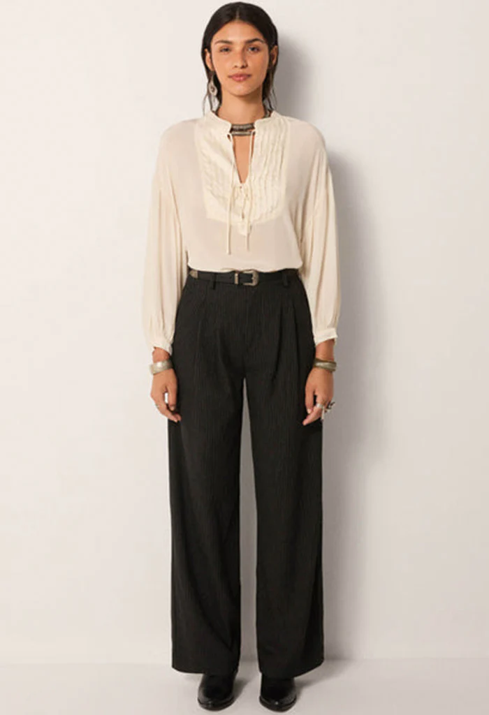 Giovanni Blouse - Tuxedo Pearl - Image 3