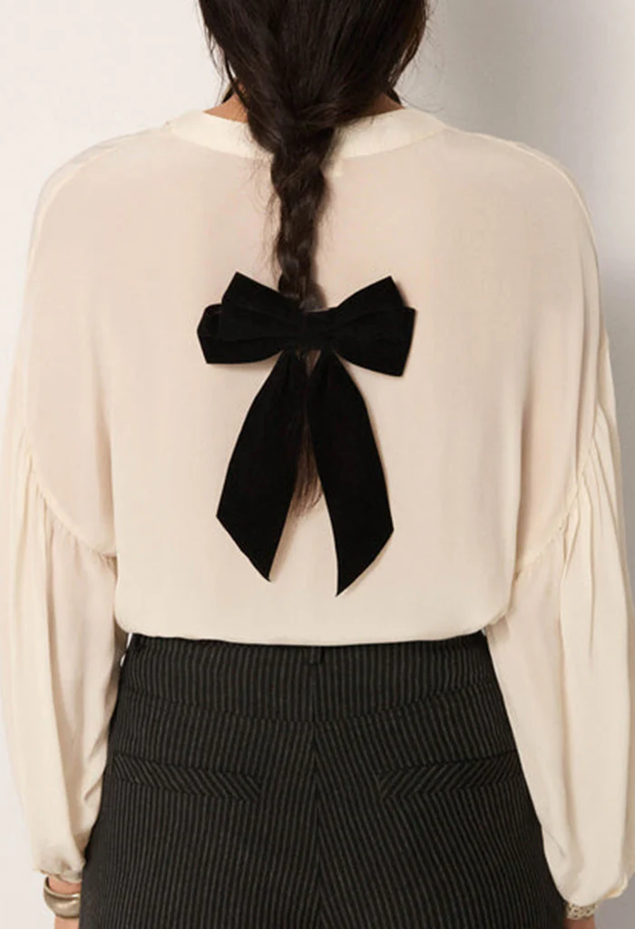 Giovanni Blouse - Tuxedo Pearl - Image 5