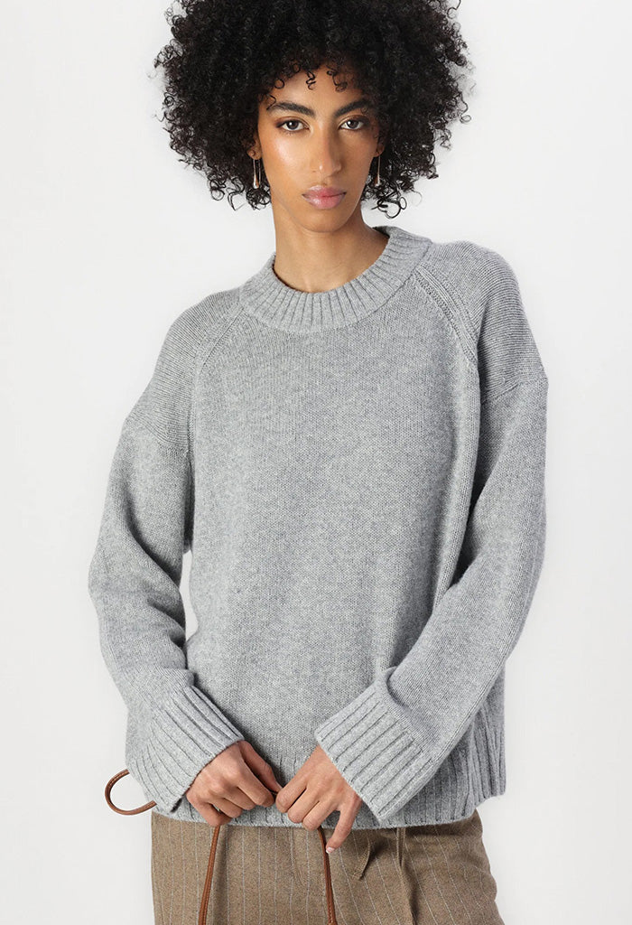 Glen Soft Lamb - Light Medium Grey Melange - Image 3