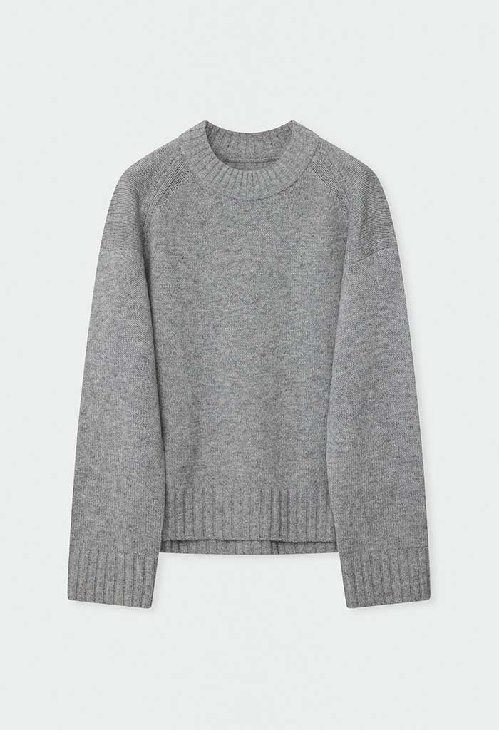 Glen Soft Lamb - Light Medium Grey Melange - Image 7