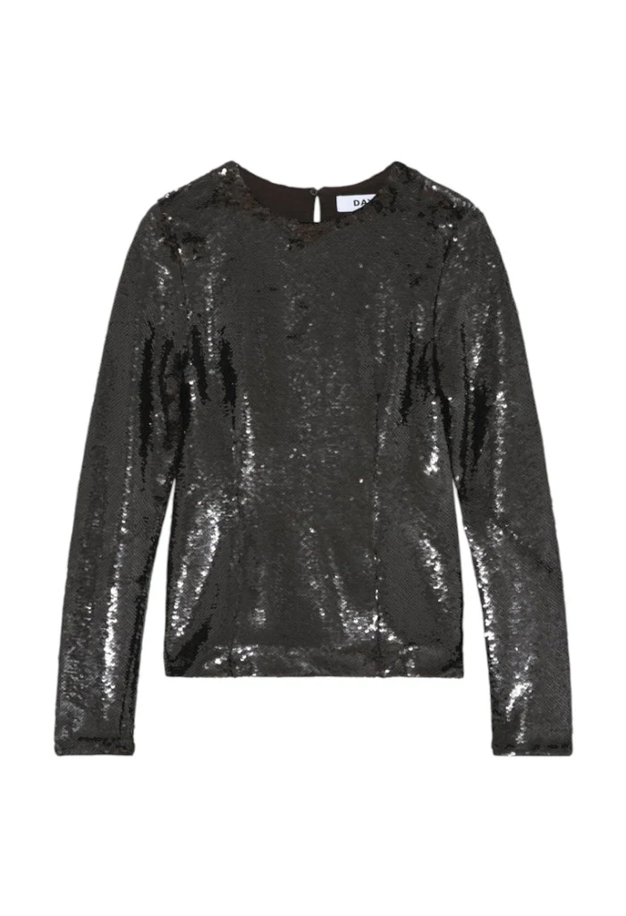 Halleck Sequins Top - Wren