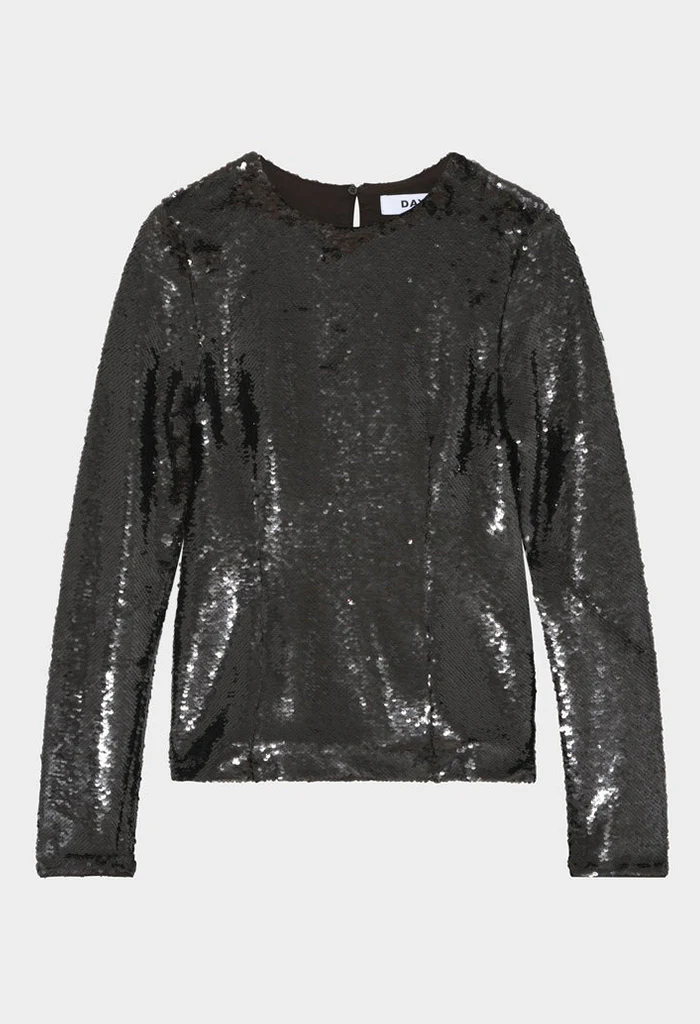 Halleck Sequins Top - Wren - Image 7