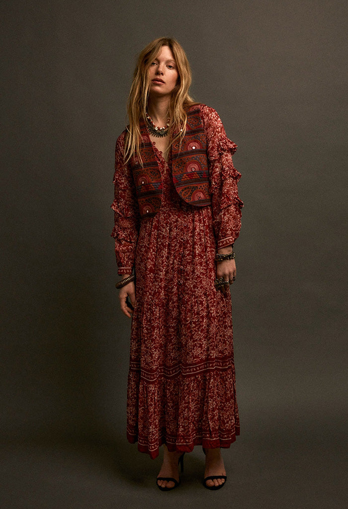 Harper Dress - Red Lion - Image 3