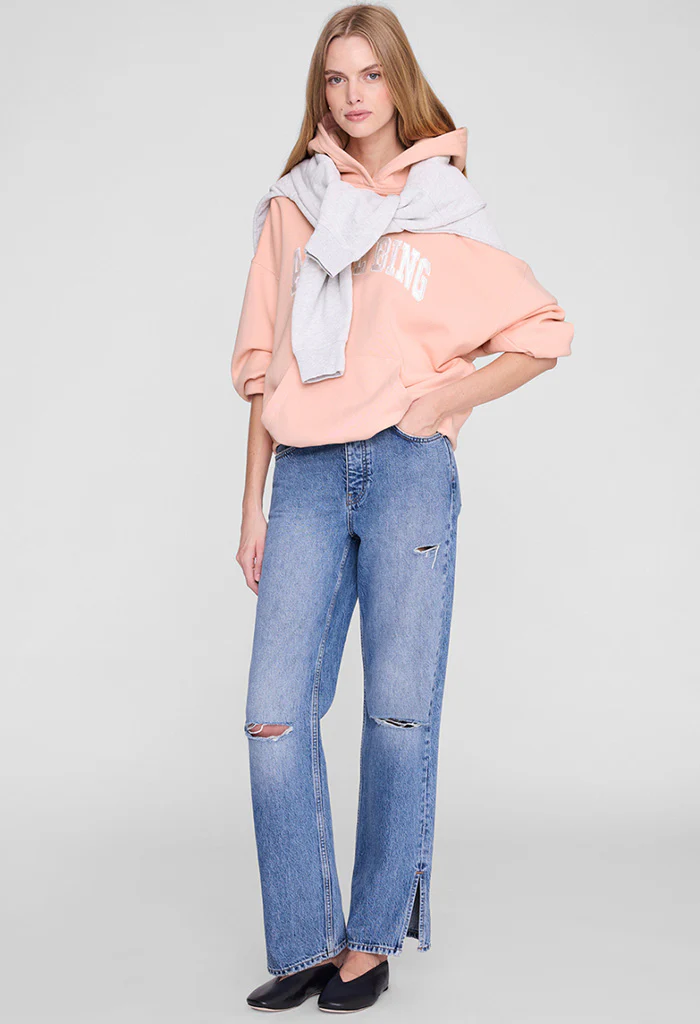 Harvey Sweatshirt Anine Bing - Coral Pink - Image 3