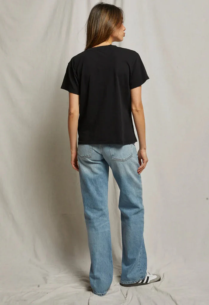 Hendrix Basic V-Neck - True Black - Image 5