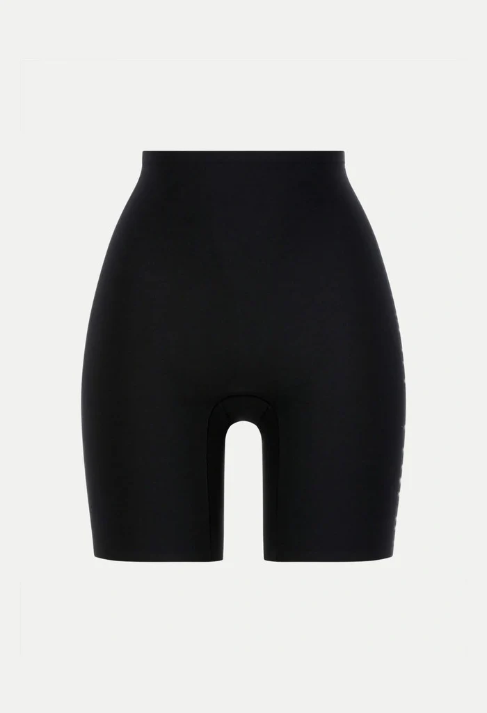 High Waist Mid-Thigh Short - Black - Image 5