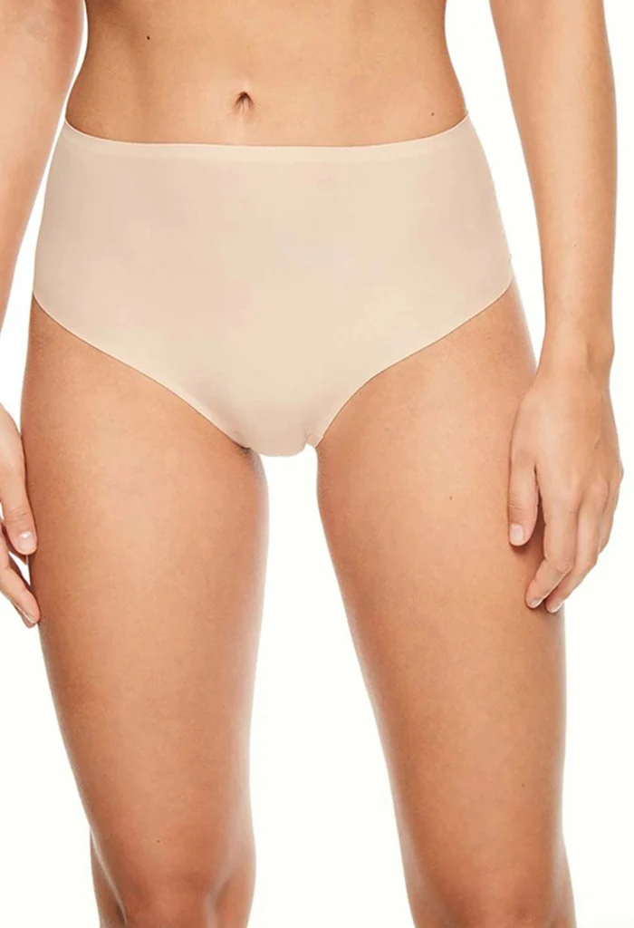 High Waisted Thong - Nude - Image 2