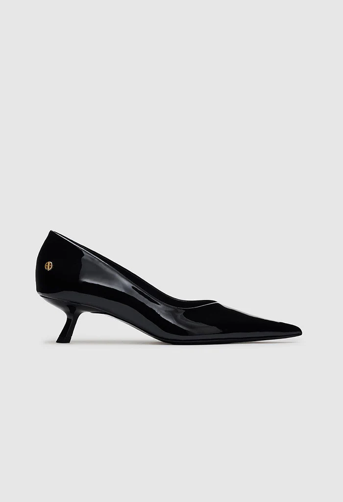 Hilda Pumps - Black Patent - Image 2