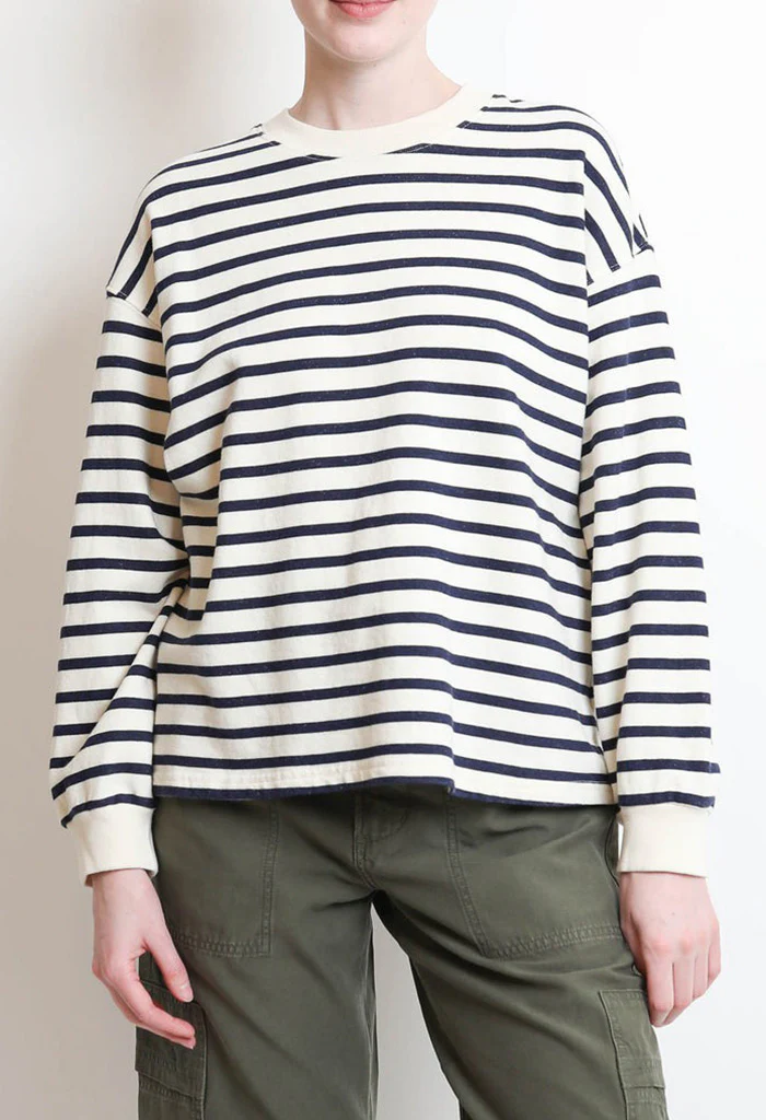 Honor Sweatshirt - Natural Stripe - Image 2