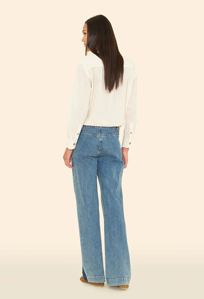 Ines Pant - Setine Bleu - Image 5