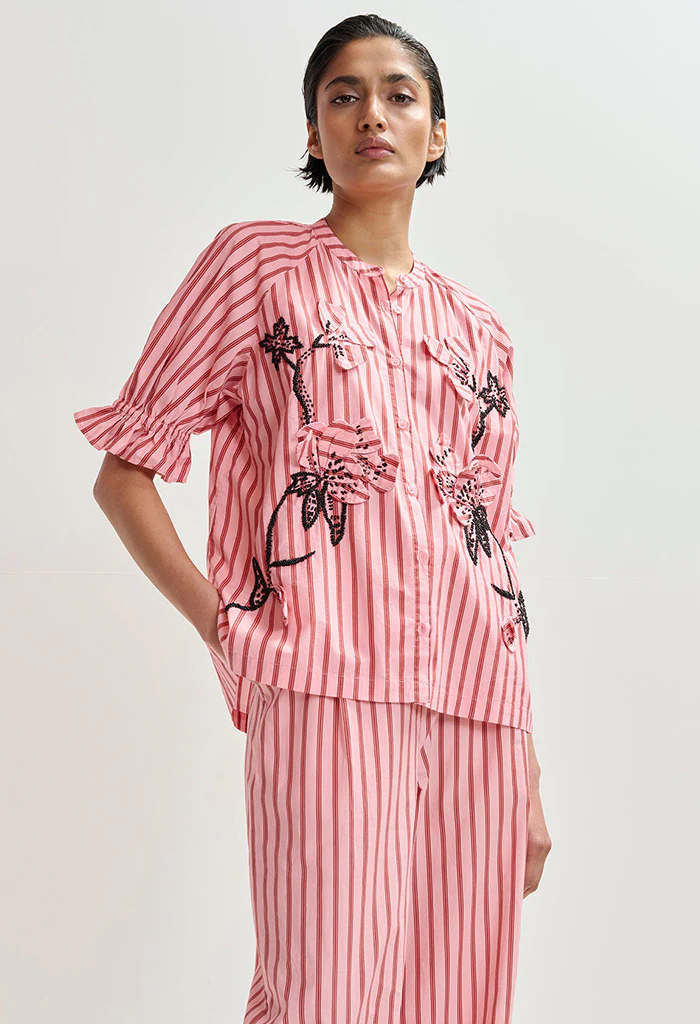Jeez Blouse - Faded Plum - Image 2