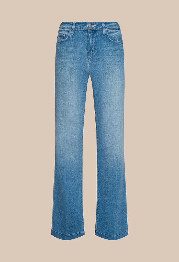 Joanne Low-Rise Wide-Leg Jean - Pacific - Image 7