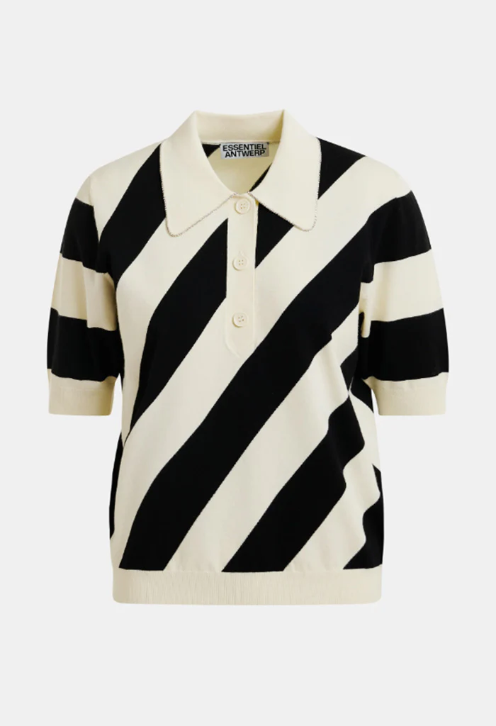 Joram Polo - Black/Off White - Image 6