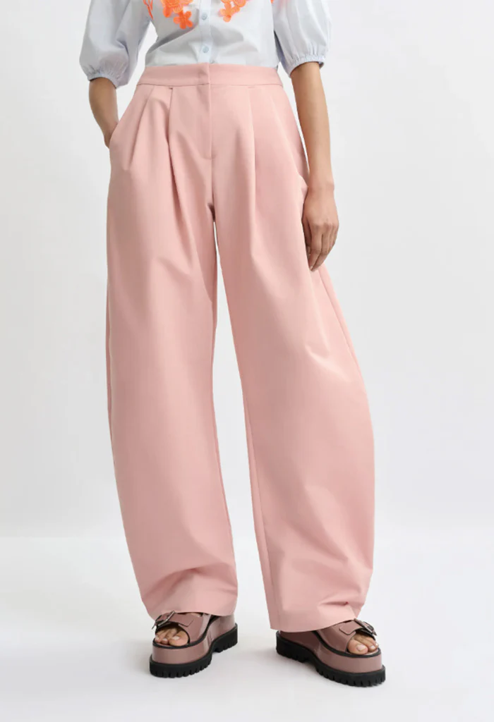 Jude Barrel Leg Pants - Light Pink - Image 4