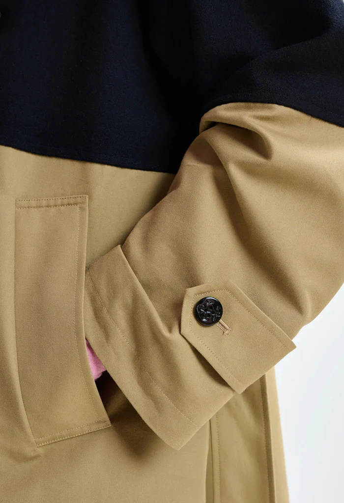 Just Patchwork Trench coat - Image 4