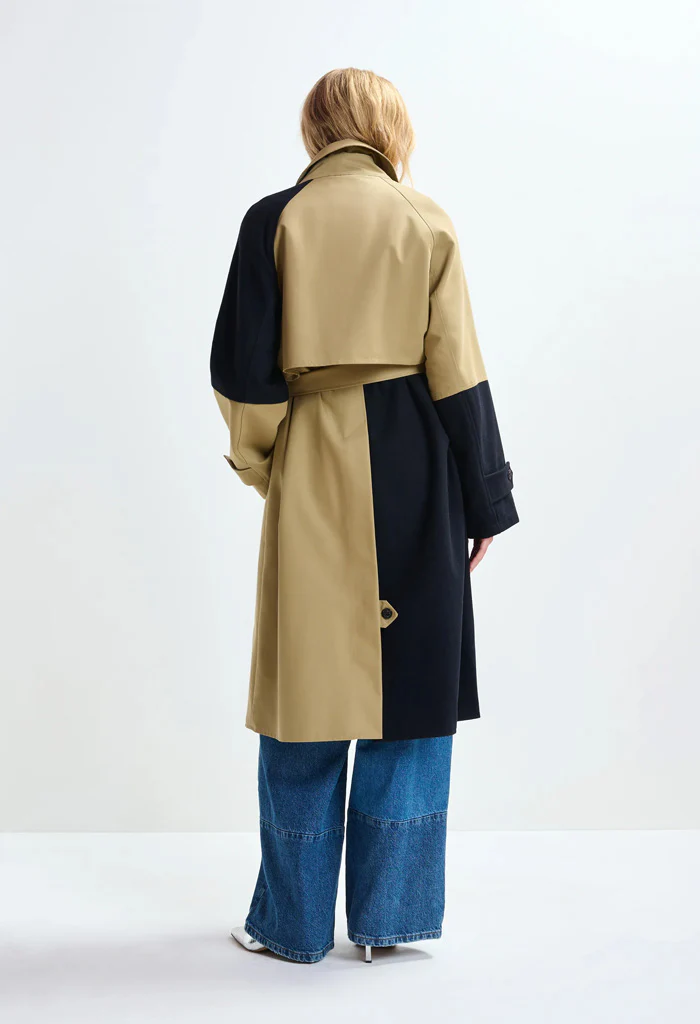 Just Patchwork Trench coat - Image 7