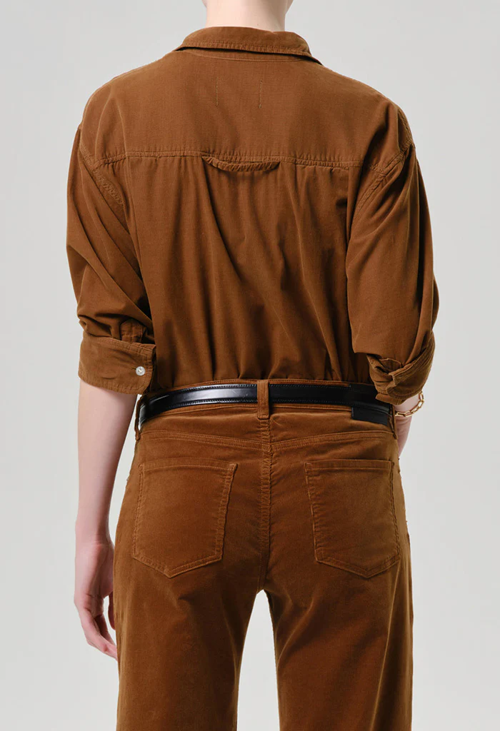 Kayla Corduroy Shirt - Manuka - Image 6