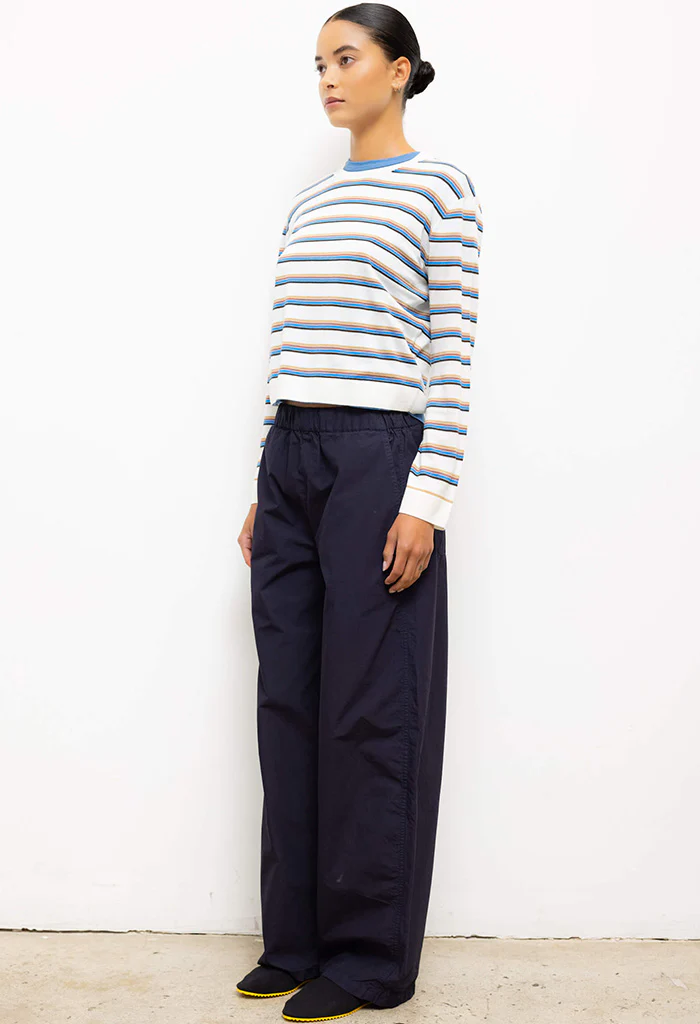 Kyoto Wide Leg Pant - Nuit - Image 4