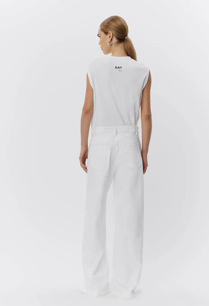 Lane Denim - Bright White - Image 6