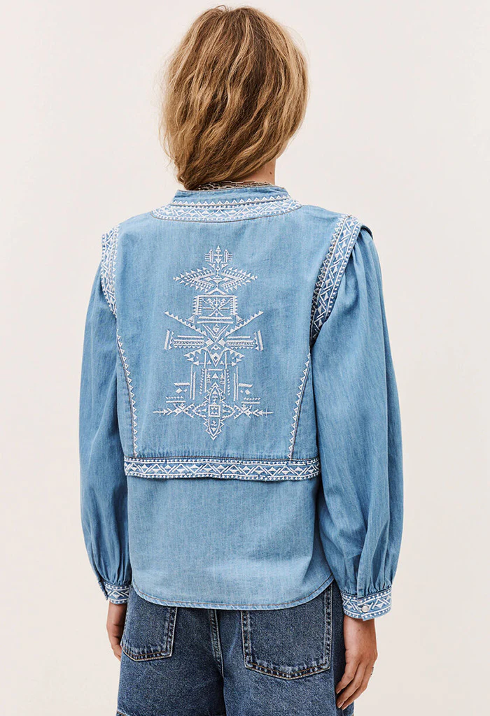 Laura Denim Shirt - Image 6