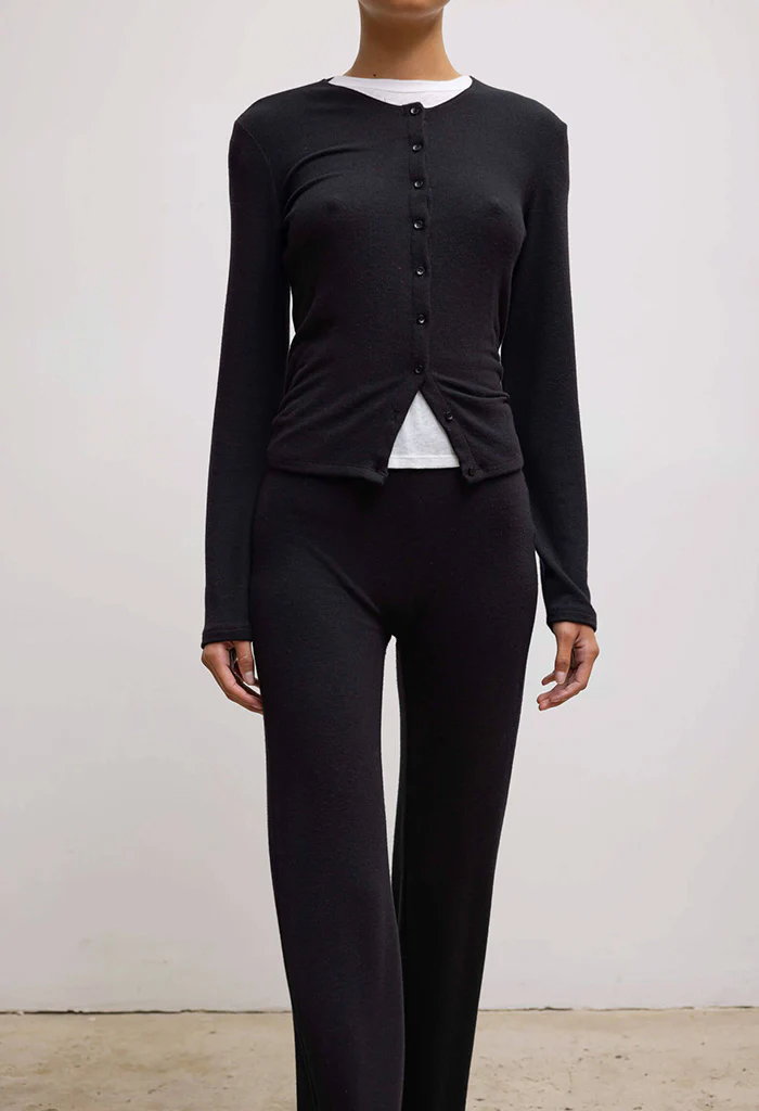 Lauren Classic Cardigan - Black - Image 3