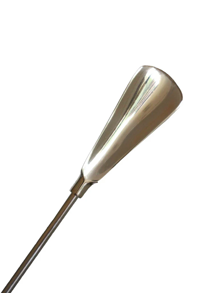 Long Shoe Horn Nickel Finish W/ Etched - Image 3