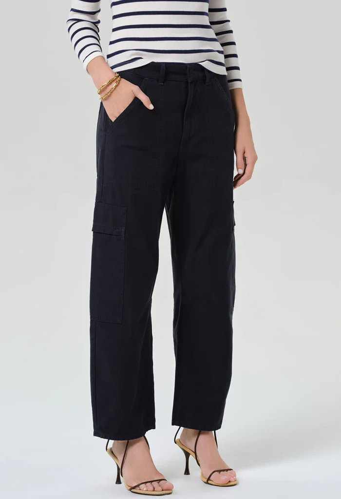 Marcelle Low Slung Cargo - True Navy - Image 3