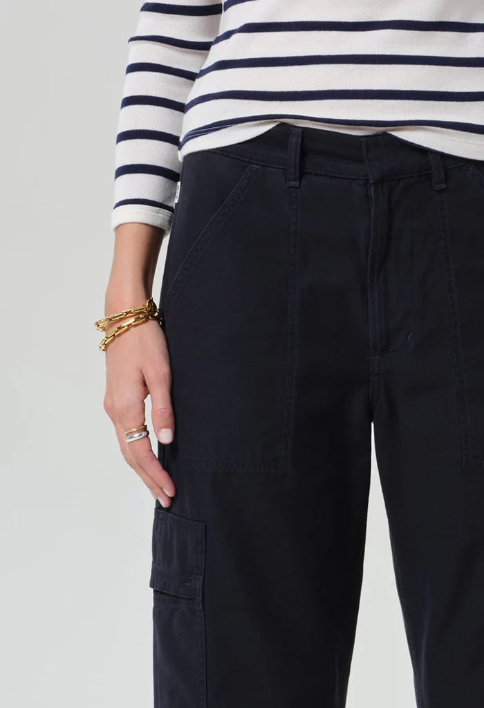 Marcelle Low Slung Cargo - True Navy - Image 4