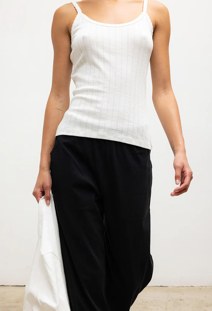 Margo Tapered Pocket Pant - Black - Image 5