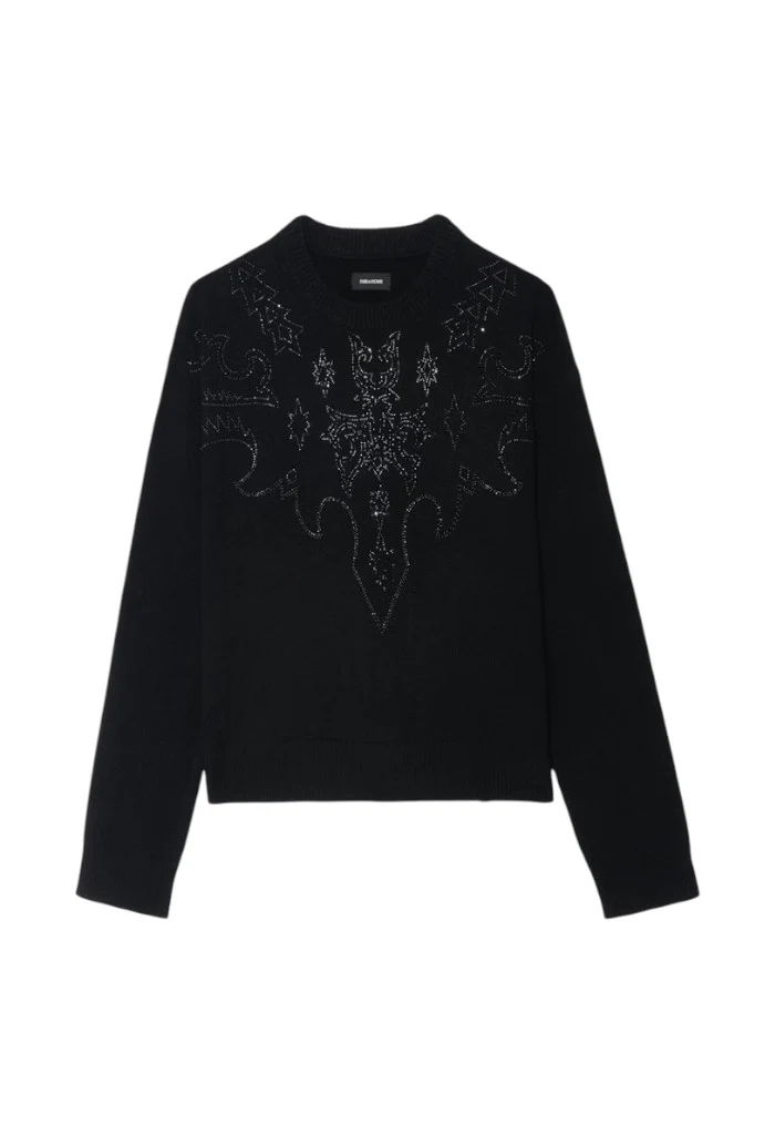 Markuz West Strass Cashmere Sweater