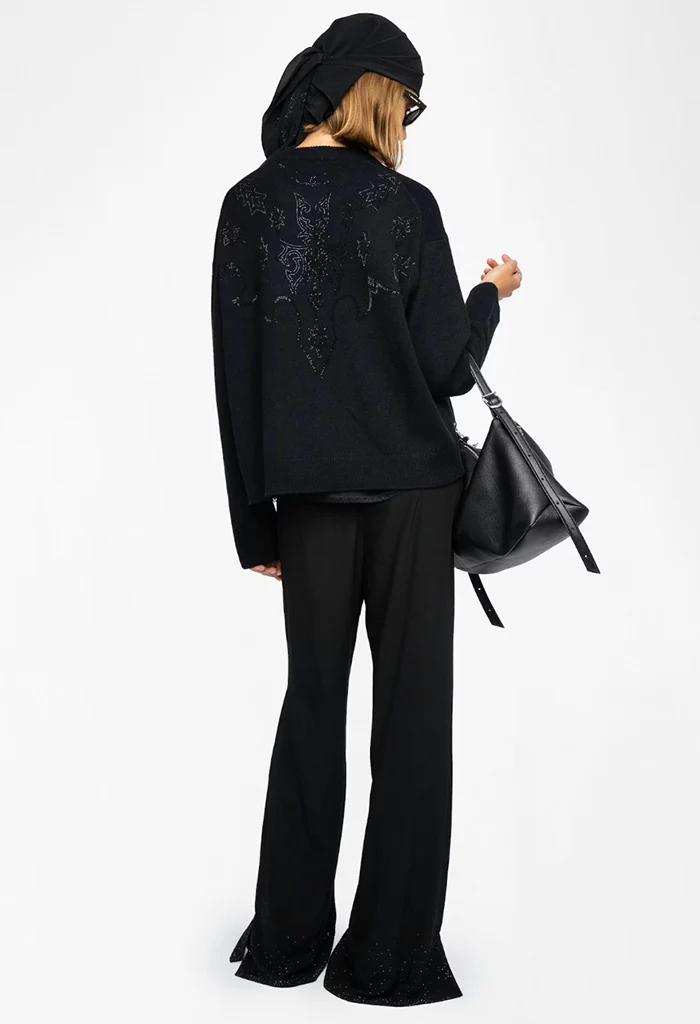 Markuz West Strass Cashmere Sweater - Image 7