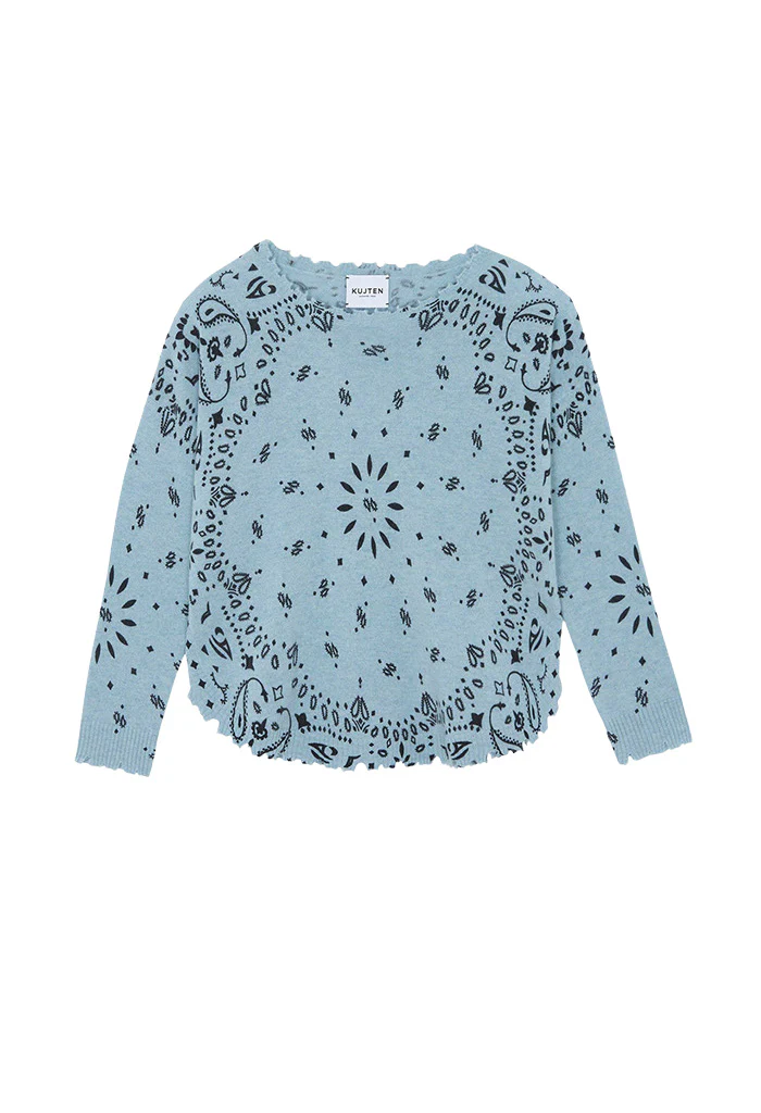Mela Bandana Sweater - Celestial