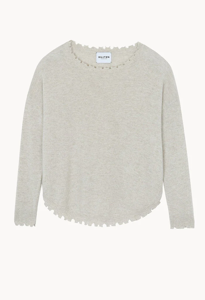 Mela Sweater - Oats White - Image 2