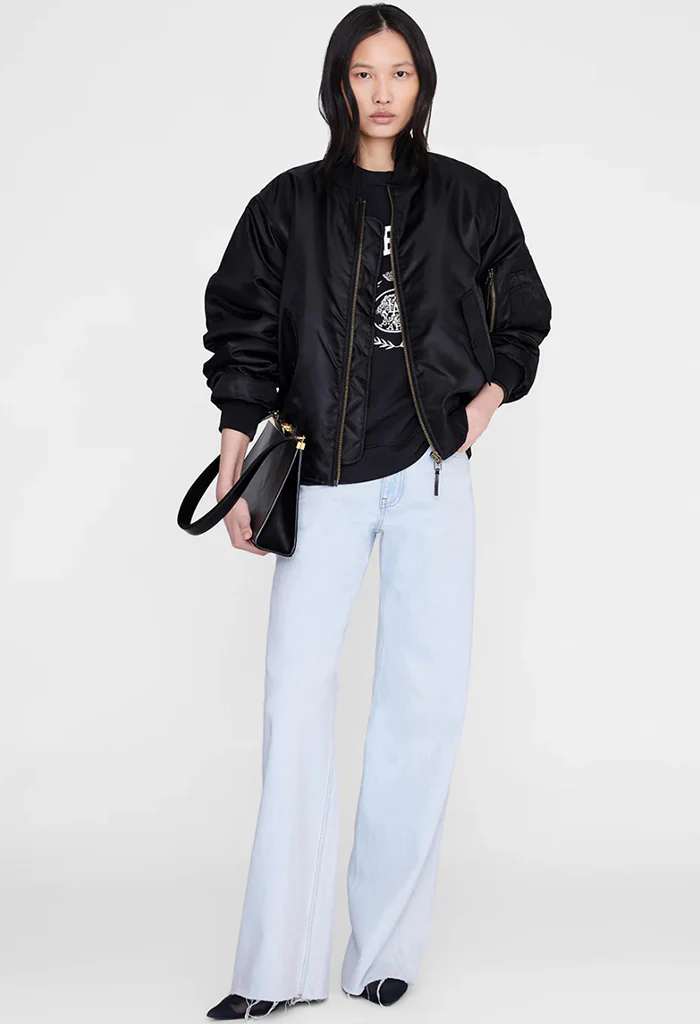 Miles Sweatshirt Collegiate - Vintage Black - Image 3