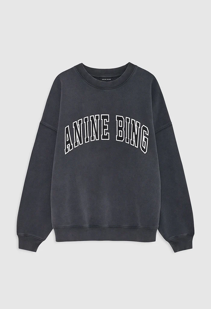 Miles Sweatshirt New Classic - Washed Black - Image 6
