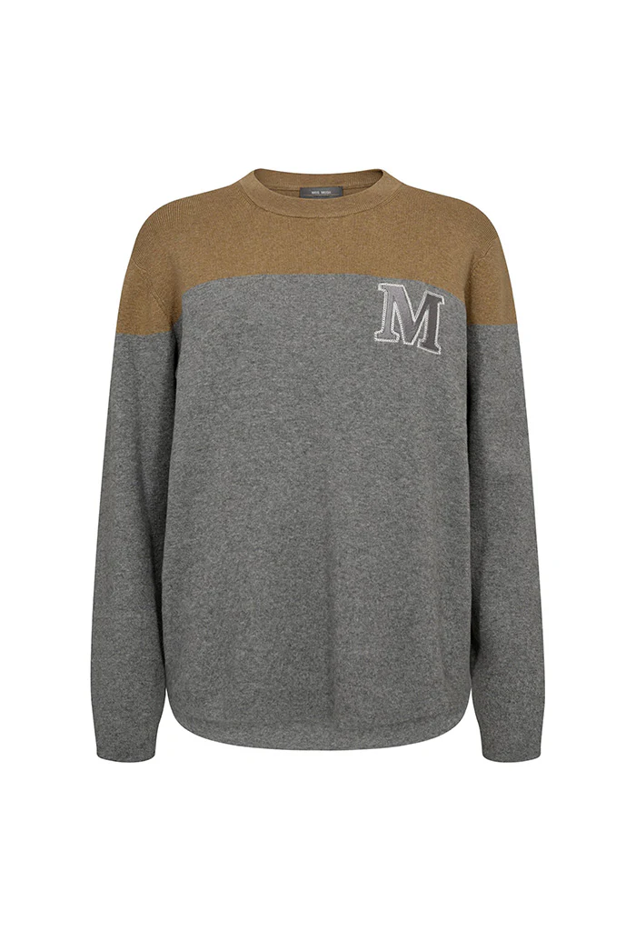 Fast Tani LS Knit - Grey Mélange