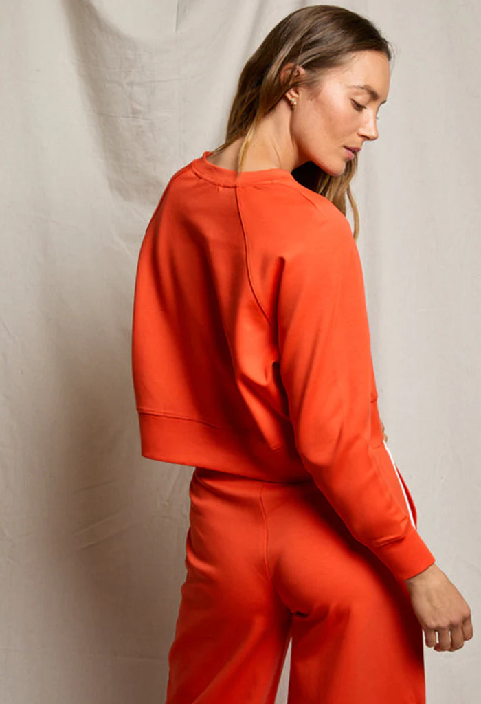 Nell Travel Crew Neck - Tomato - Image 4