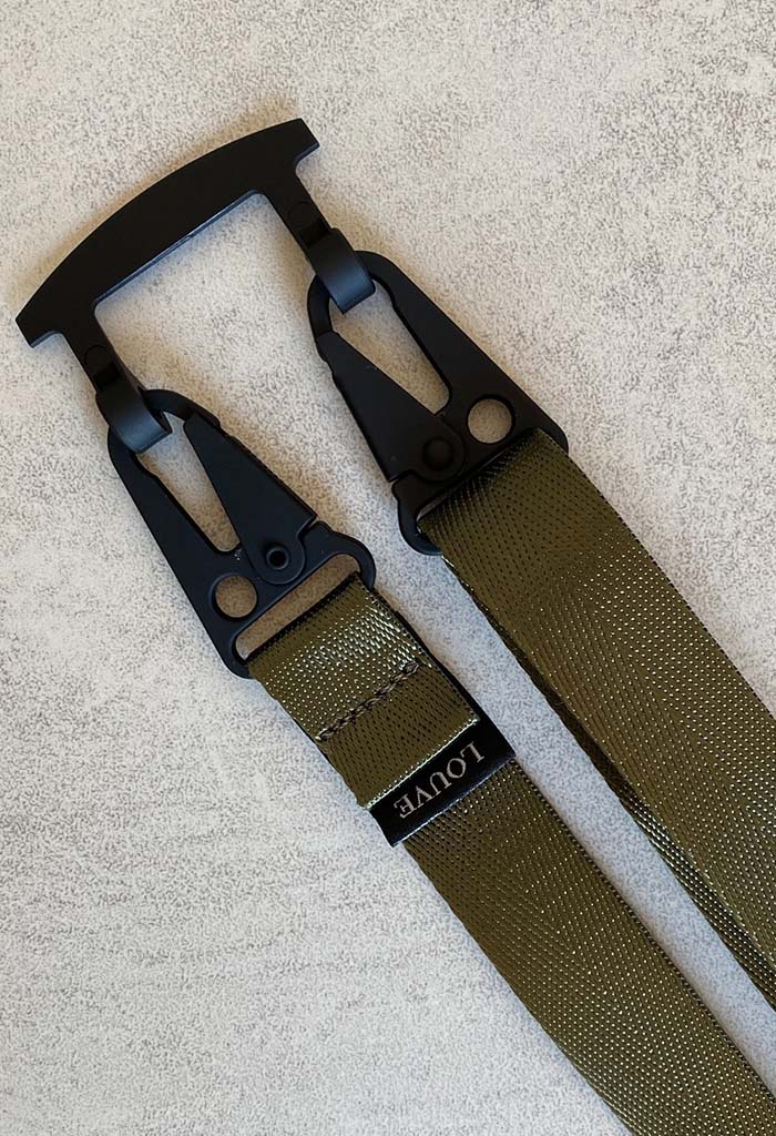 Olive Green Crossbody Phone Lanyard - Image 3