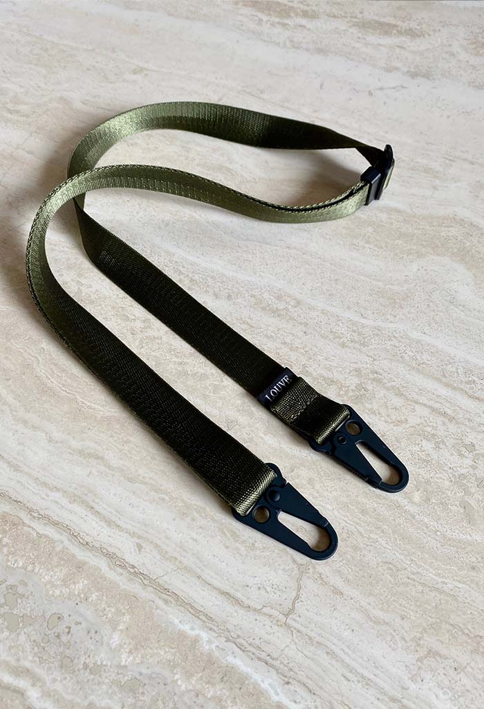 Olive Green Crossbody Phone Lanyard - Image 5