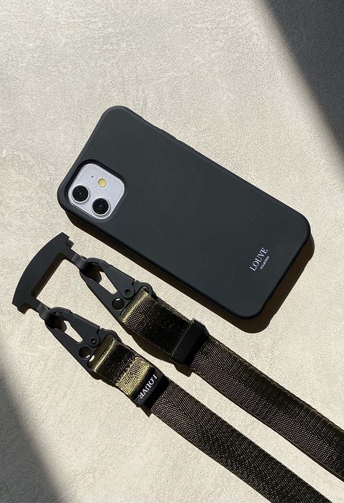 Olive Green Crossbody Phone Lanyard - Image 8