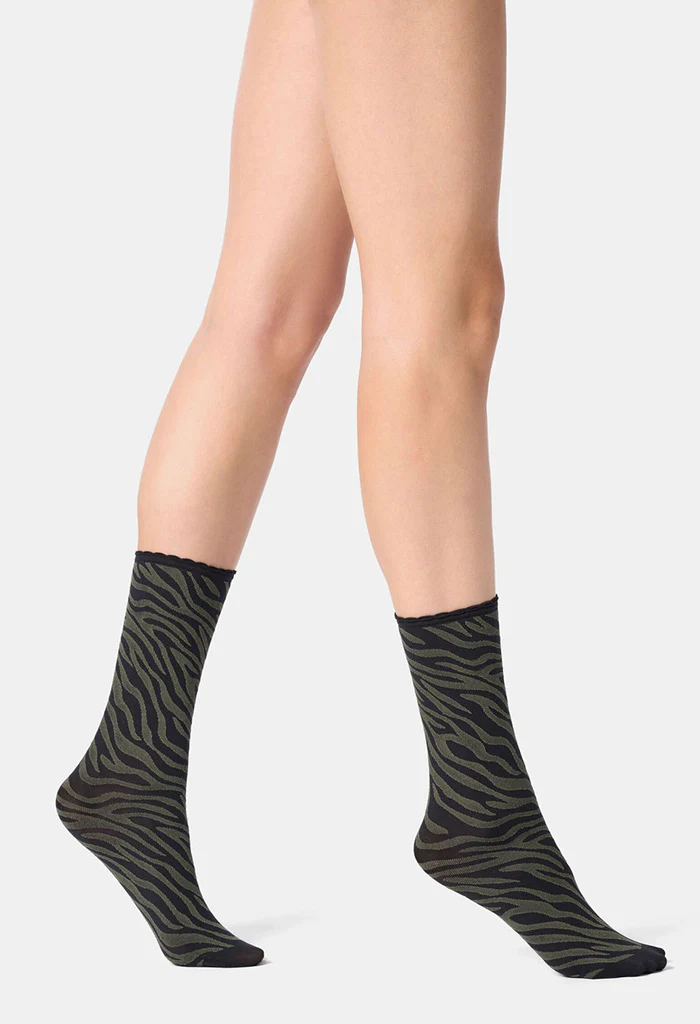 Opaque Socks Savage - Black and Military - Image 2