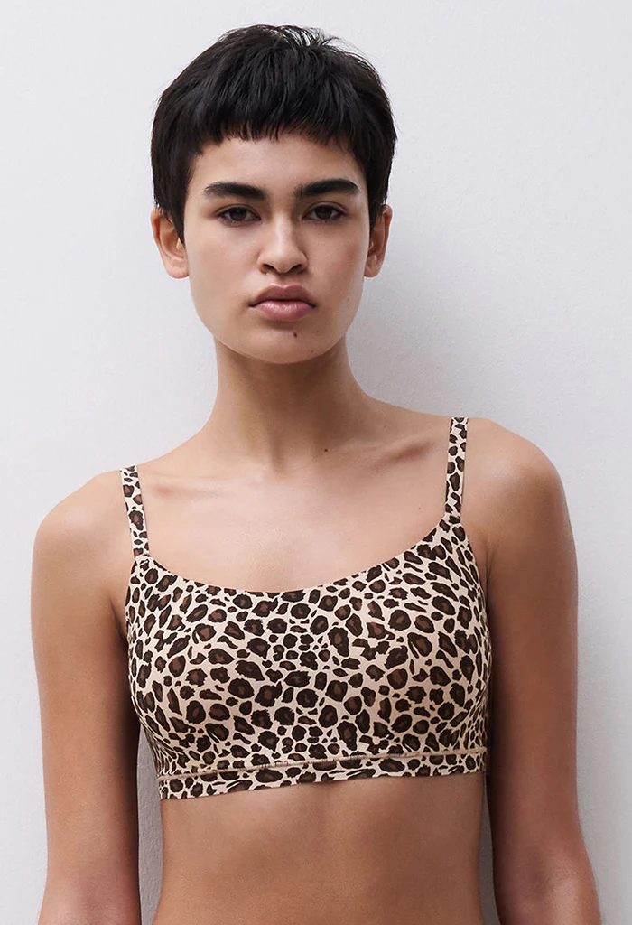 Padded Bralette Leopard - Image 3