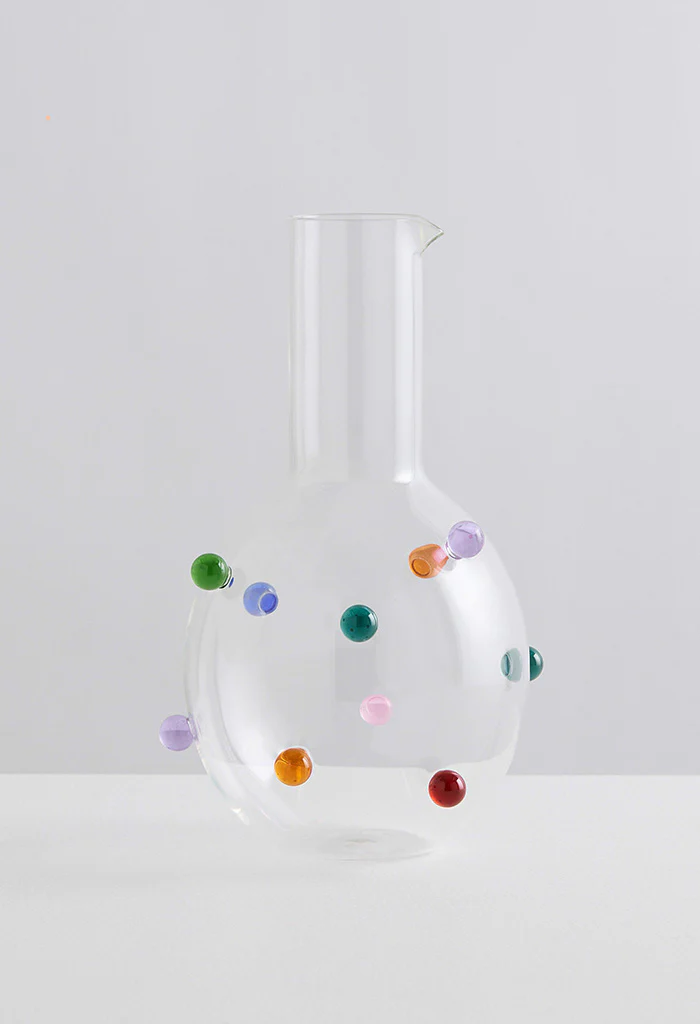 Pomponette Carafe - Clear/ Multi - Image 4