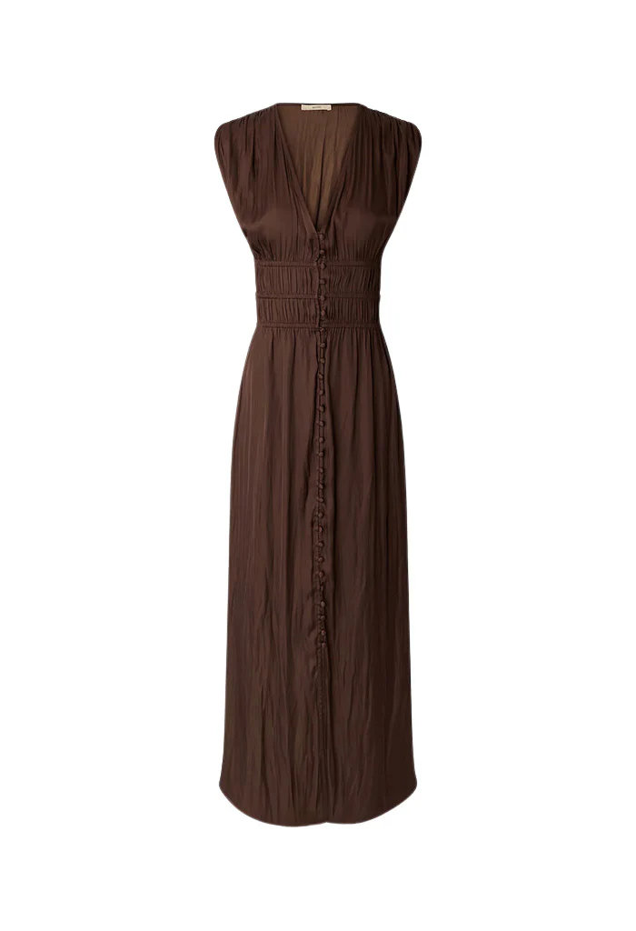 Prezianni Dress - Mocha