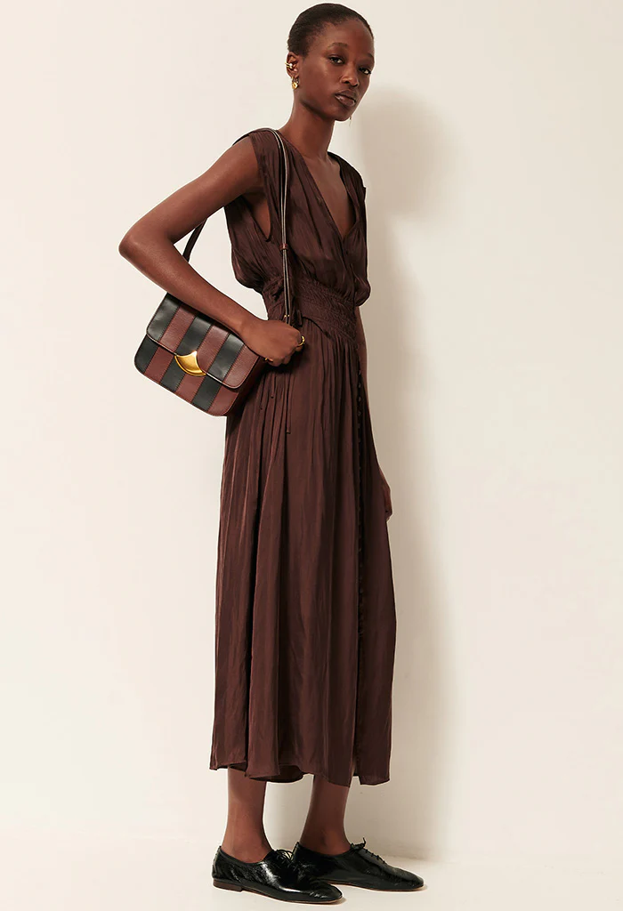 Prezianni Dress - Mocha - Image 3
