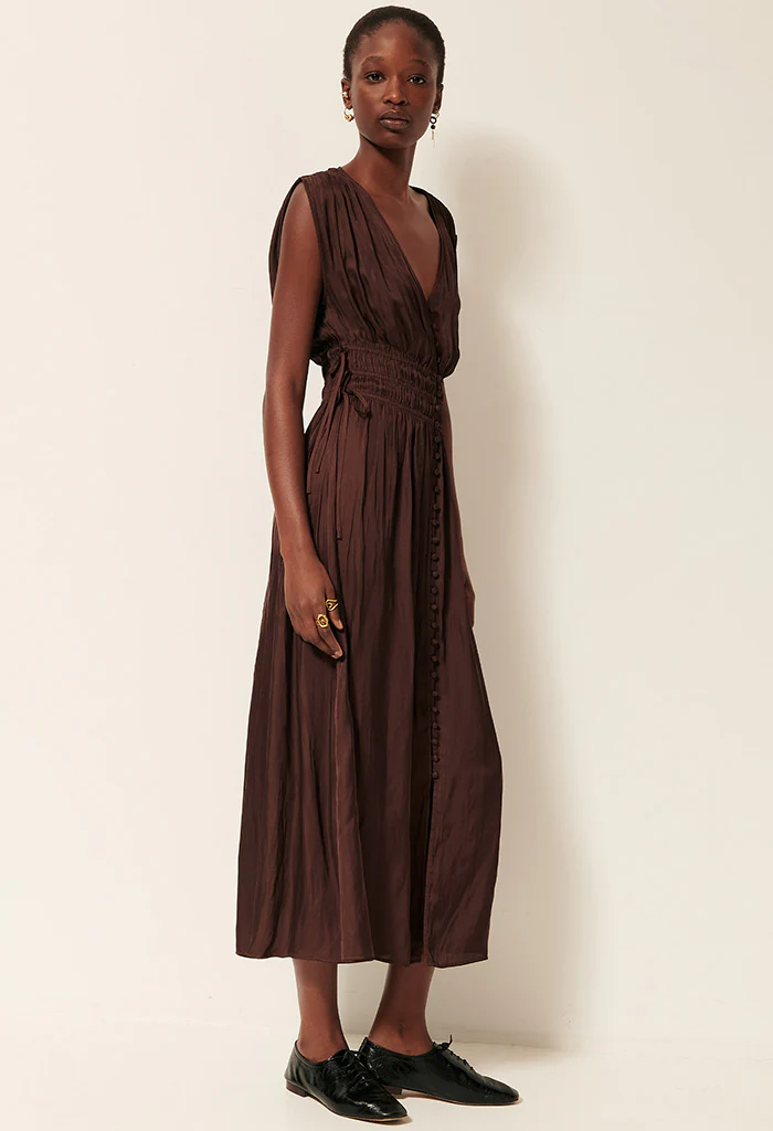 Prezianni Dress - Mocha - Image 4